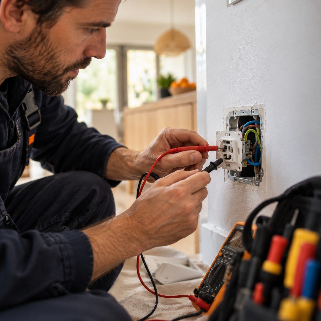 Chantier mené par Electricite SN à Avignon