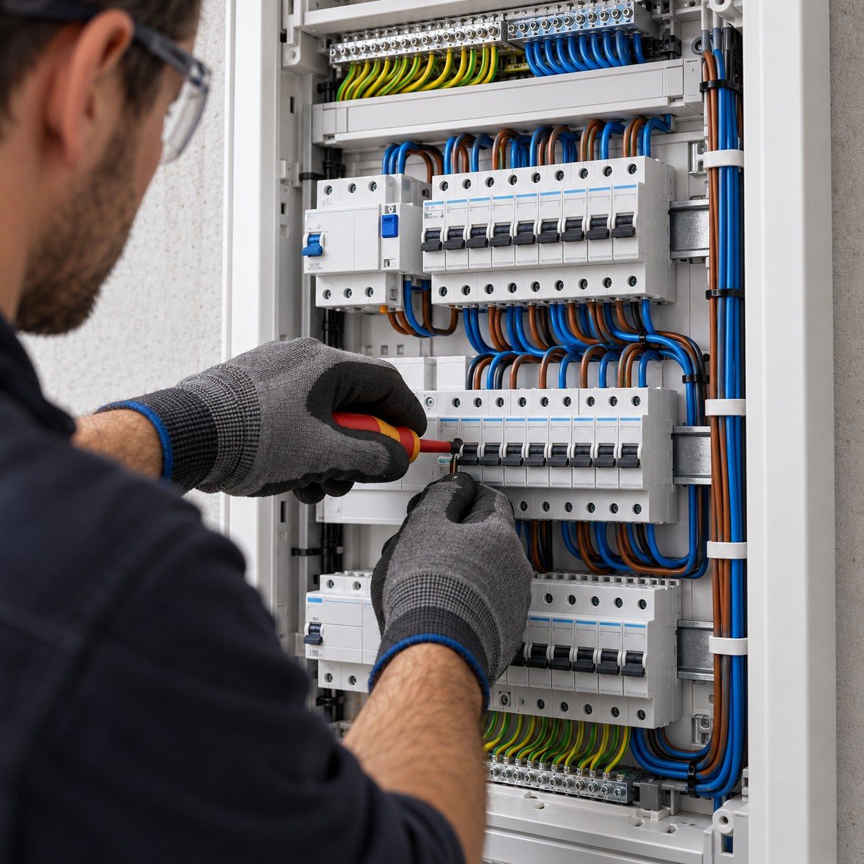 Détail d’une réalisation de Electricite SN